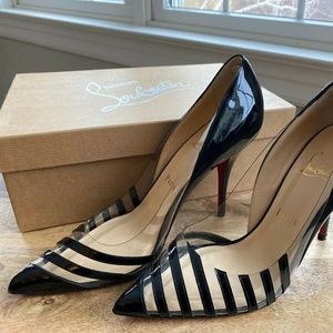 Christian Louboutin Paris Rare Pointed Pumps 38